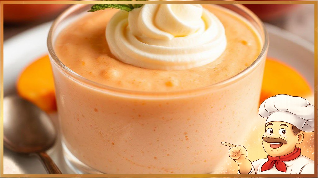 Персиковый мусс