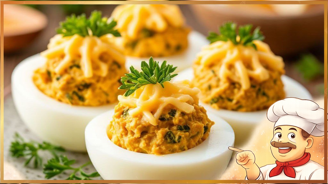 Закуска с печенью трески