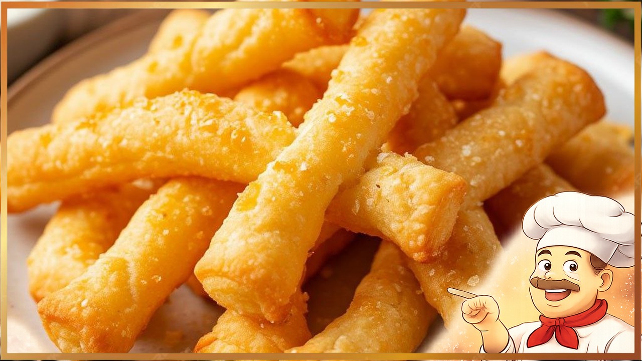 Простые сырные палочки