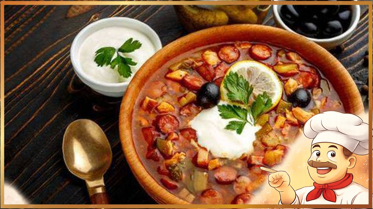 Мясная солянка