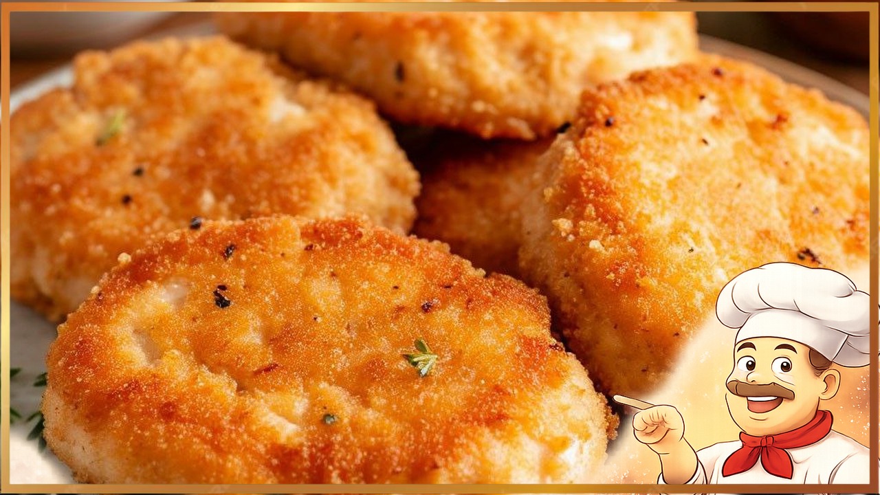 Рубленые котлеты из куриной грудки