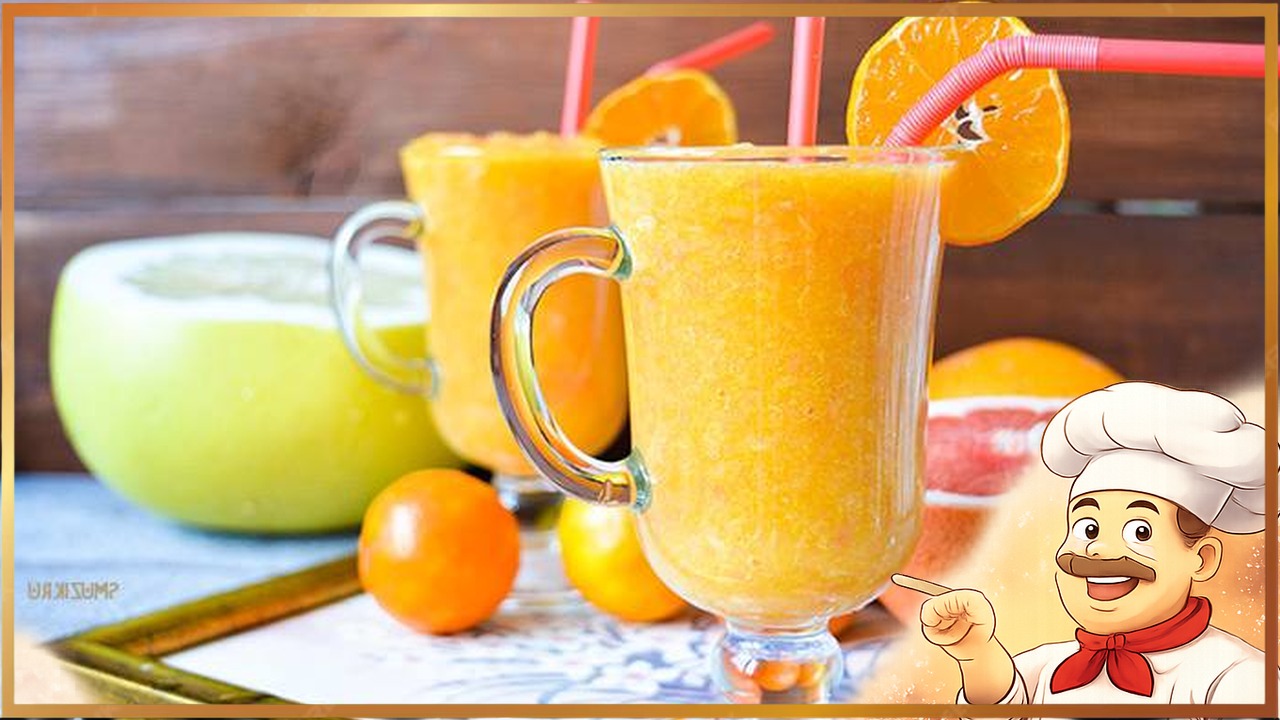 Простой смузи из цитрусовых