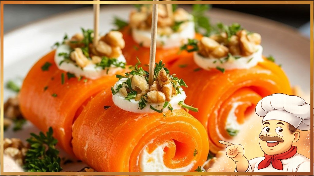 Закусочные рулетики