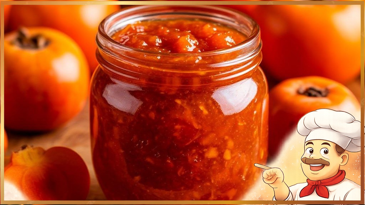 Простое варенье из хурмы