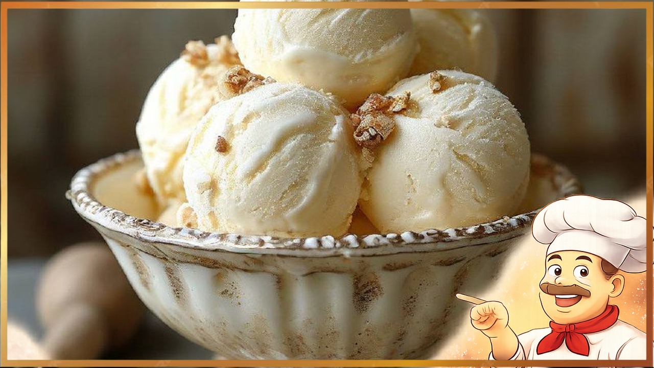 Ванильное мороженое