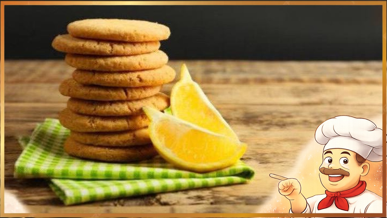 Ароматное лимонное печенье