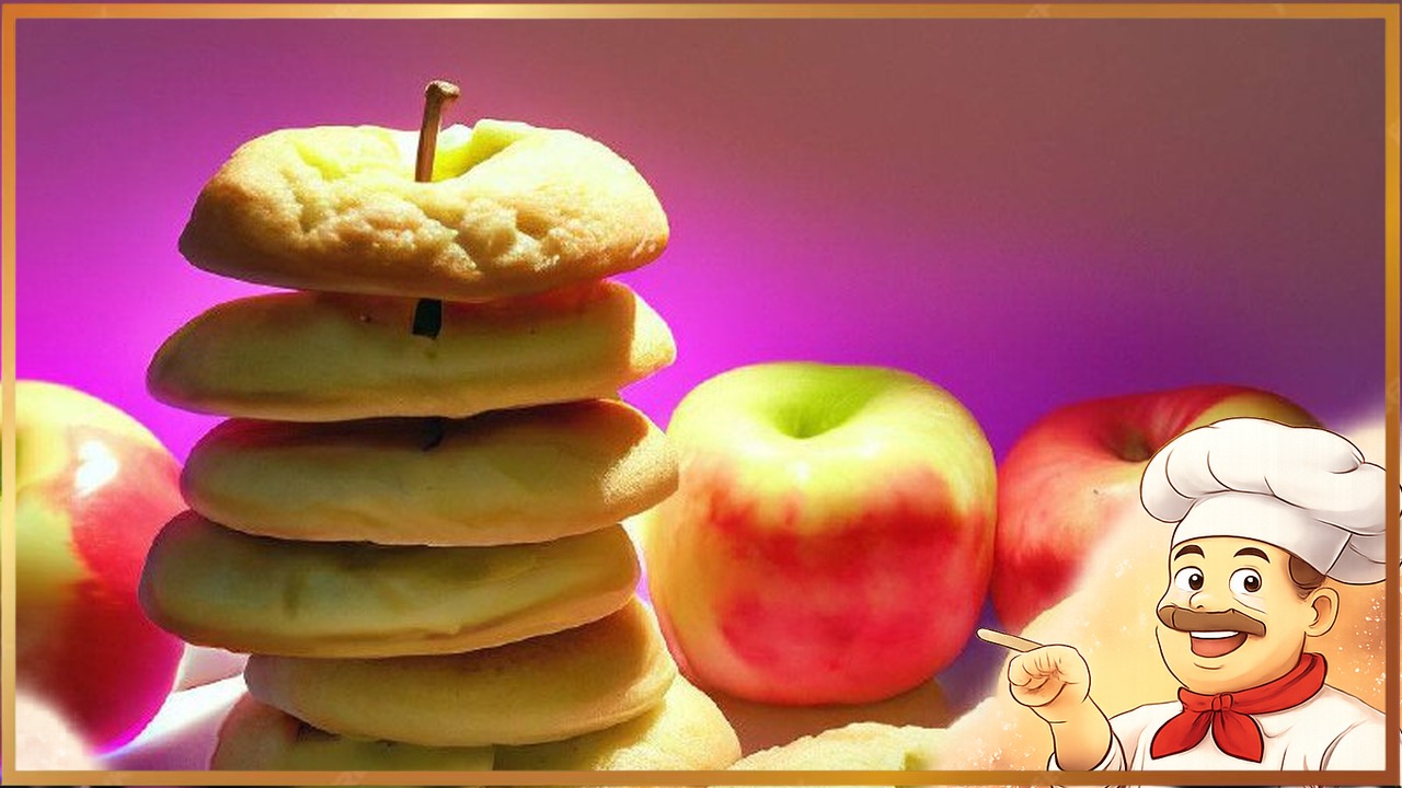 Идеальное яблочное печенье