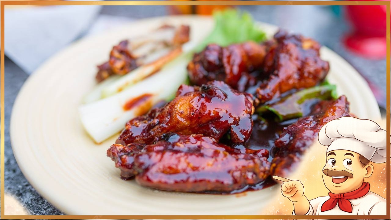 Глазированные крылышки