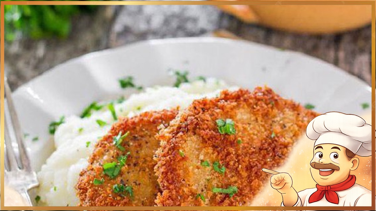 Куриное филе в сырной панировке