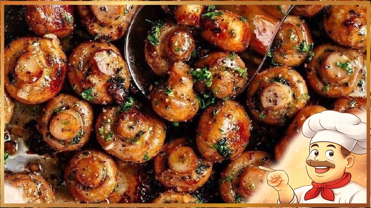 Чесночные шампиньоны