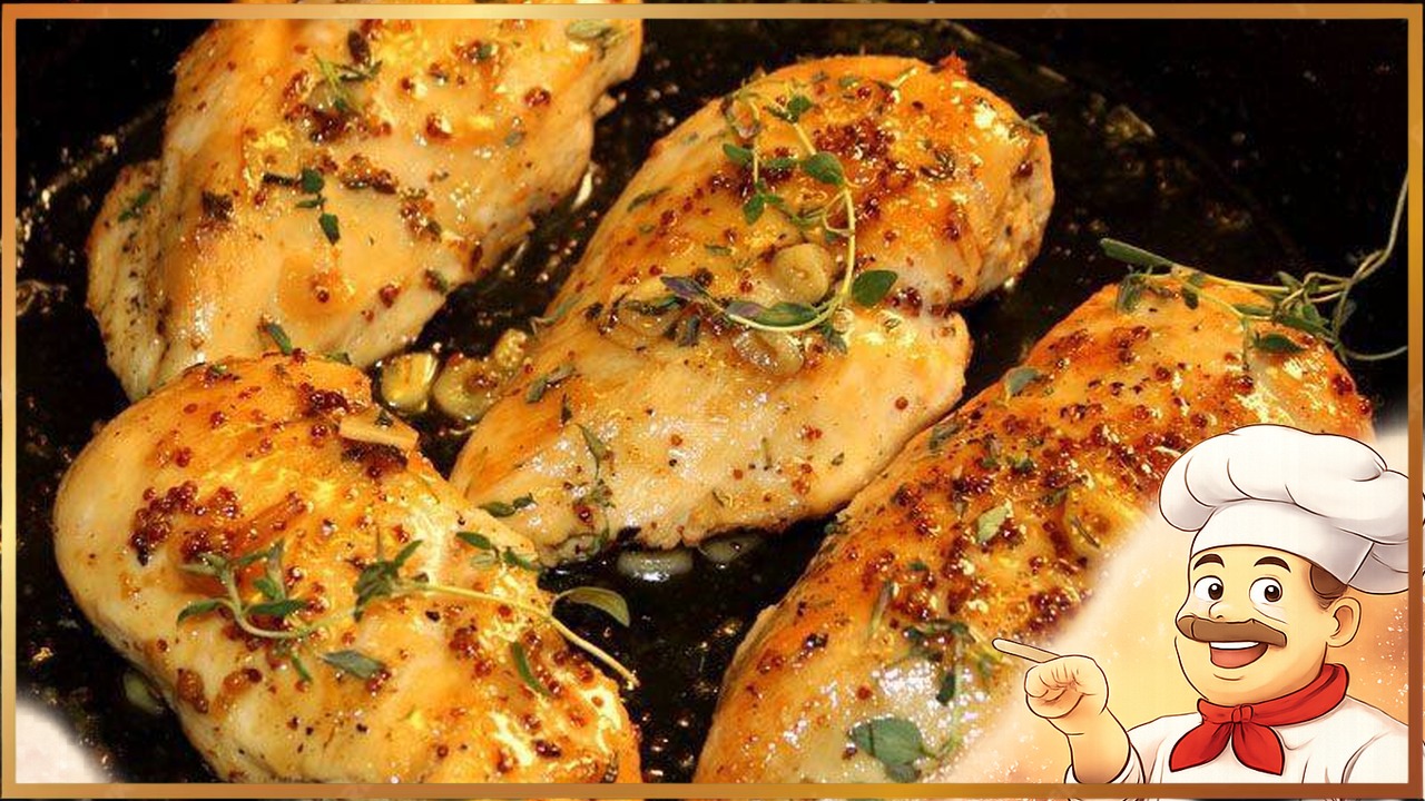 Куриная грудка в чесночном маринаде