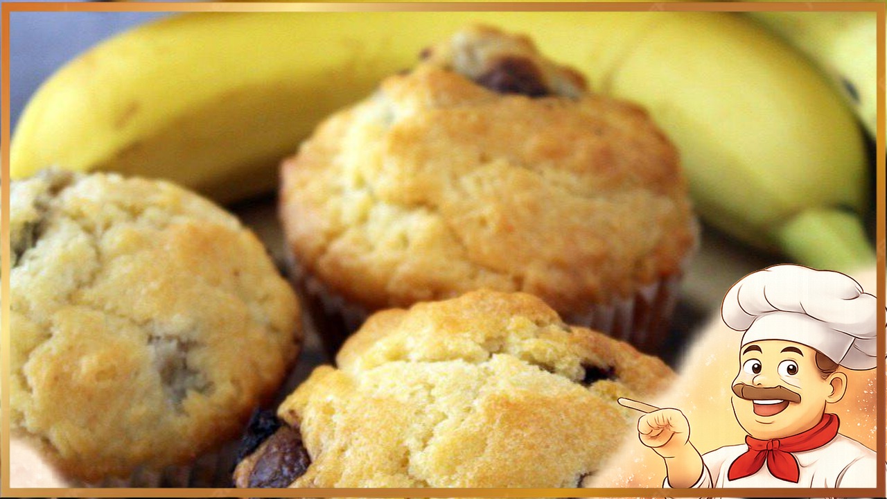 Банановые маффины