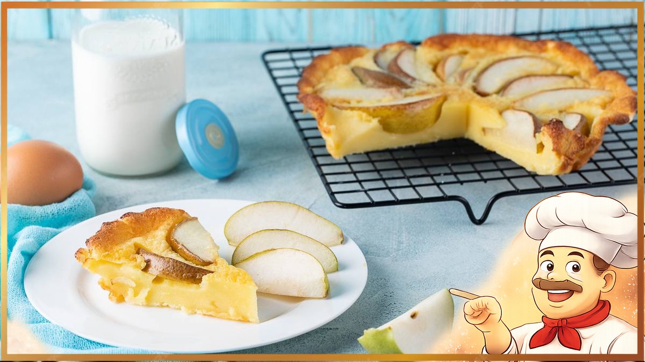 Клафути с грушами