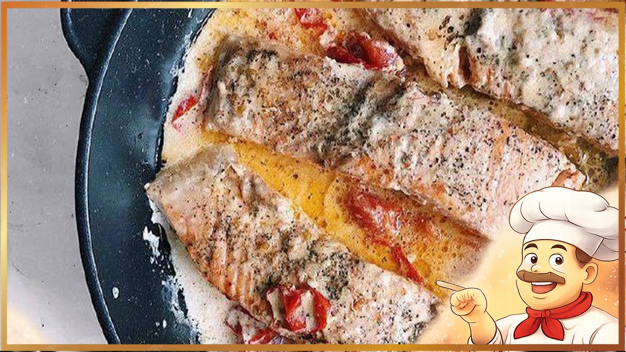 Лосось в сливочном соусе