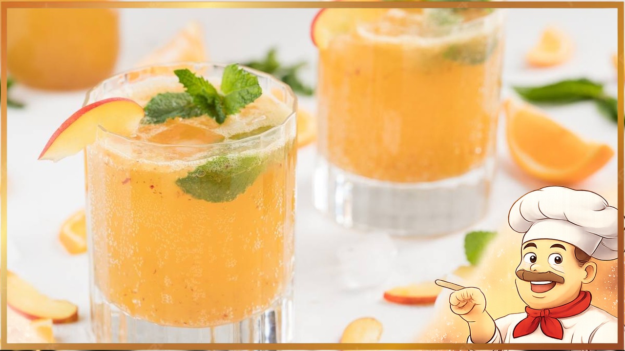 Персиковый лимонад