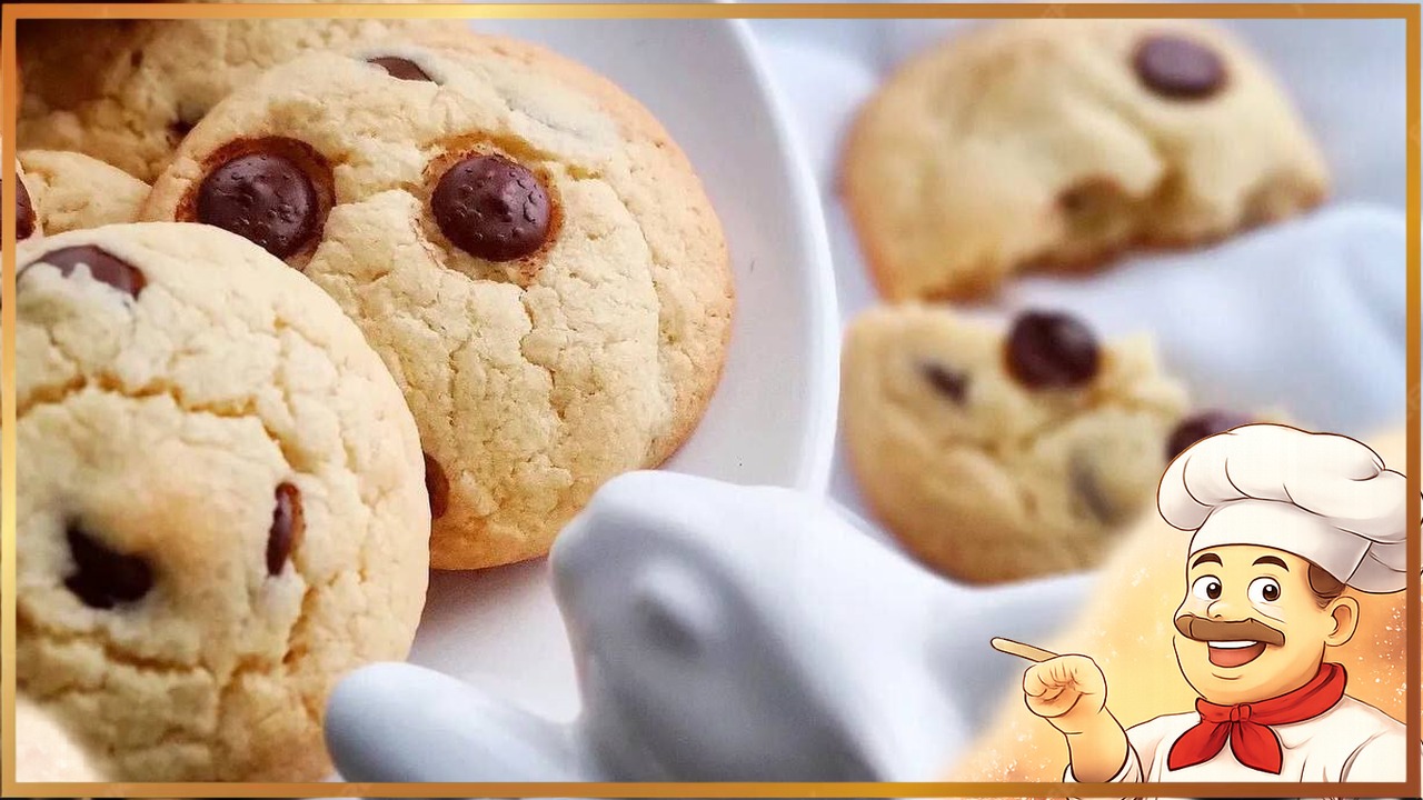 Печенье с шоколадом