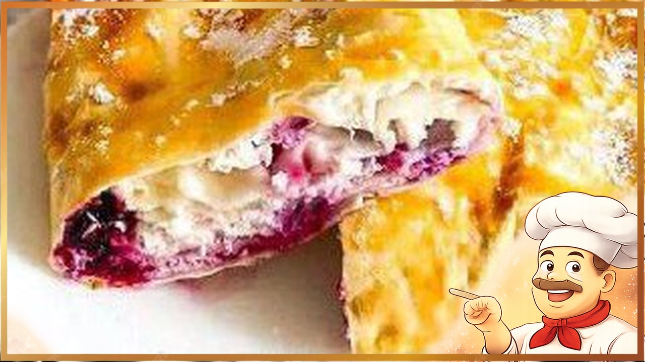 Творожный рулет