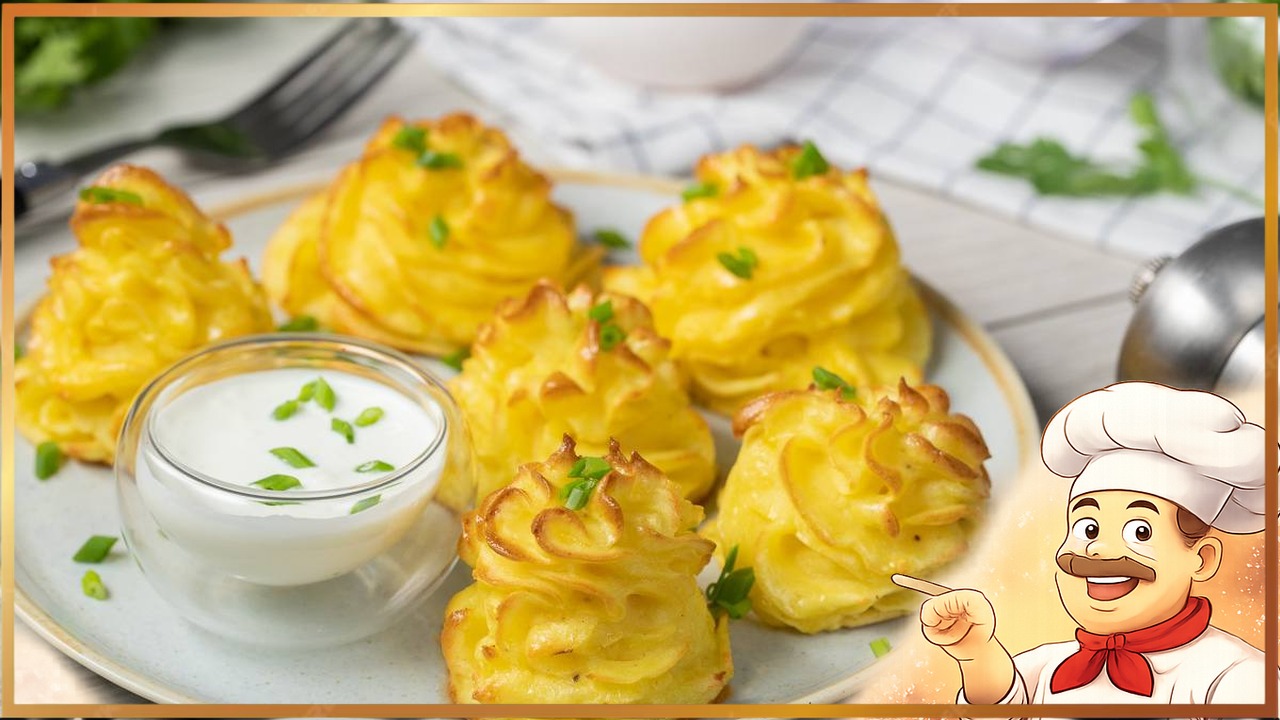 Гарнир «Герцогиня» из картофеля