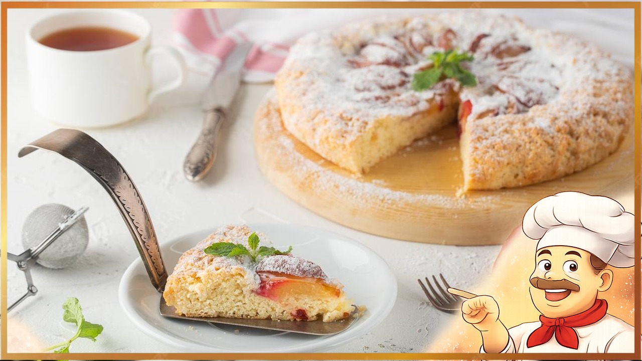 Сливовый пирог