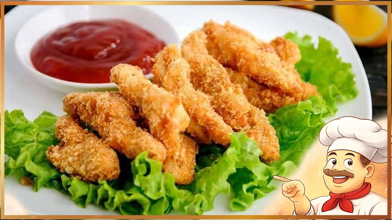 Хрустящие куриные палочки